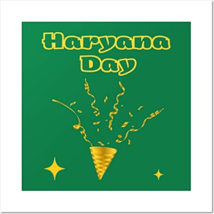 Indian Festivals - Haryana Day Posters and Art